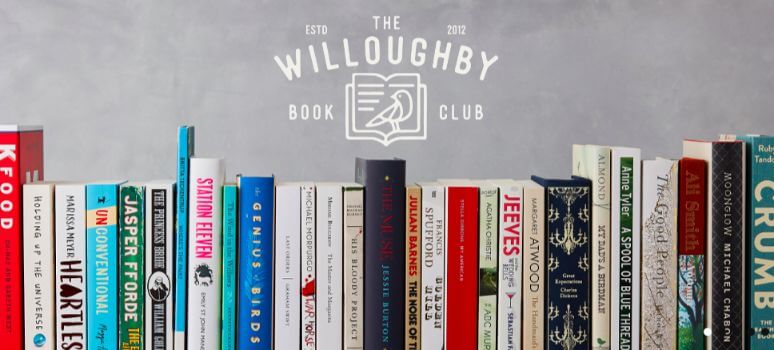 Willoughby book club banner