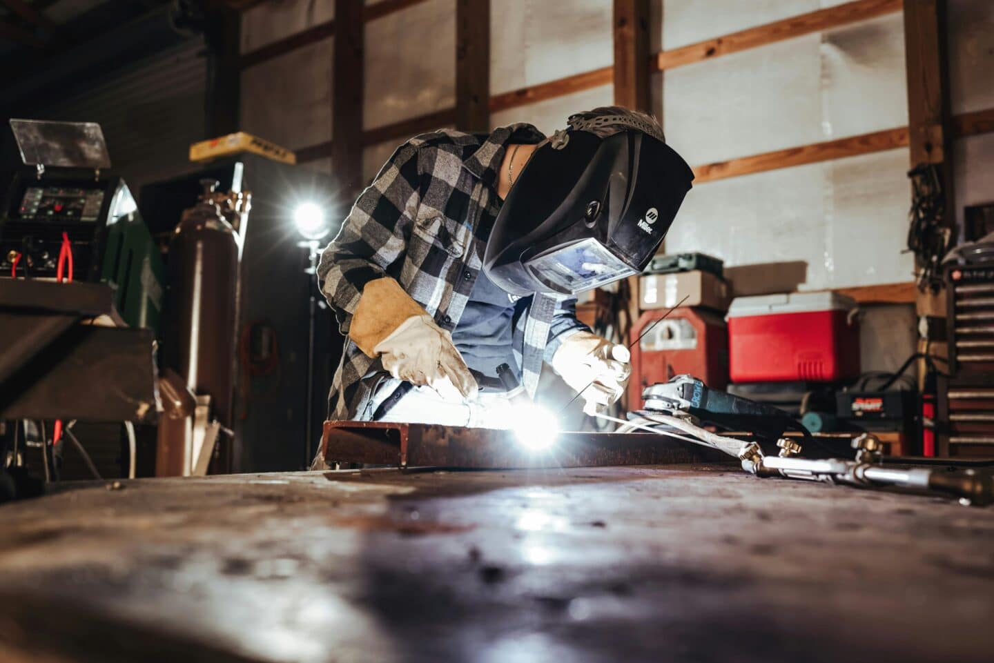 How to set up a welding workshop at home